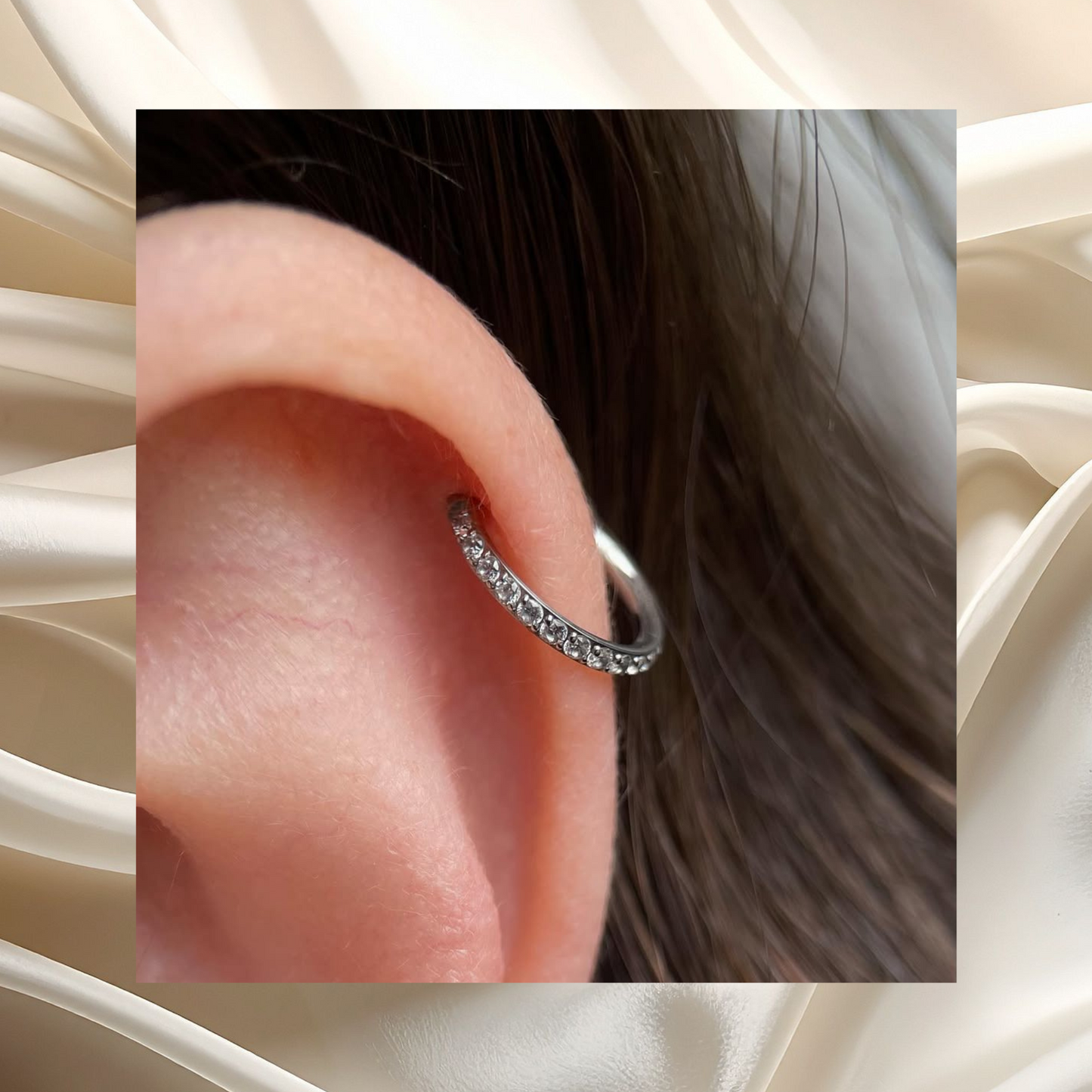 Argola Cravejada Paris