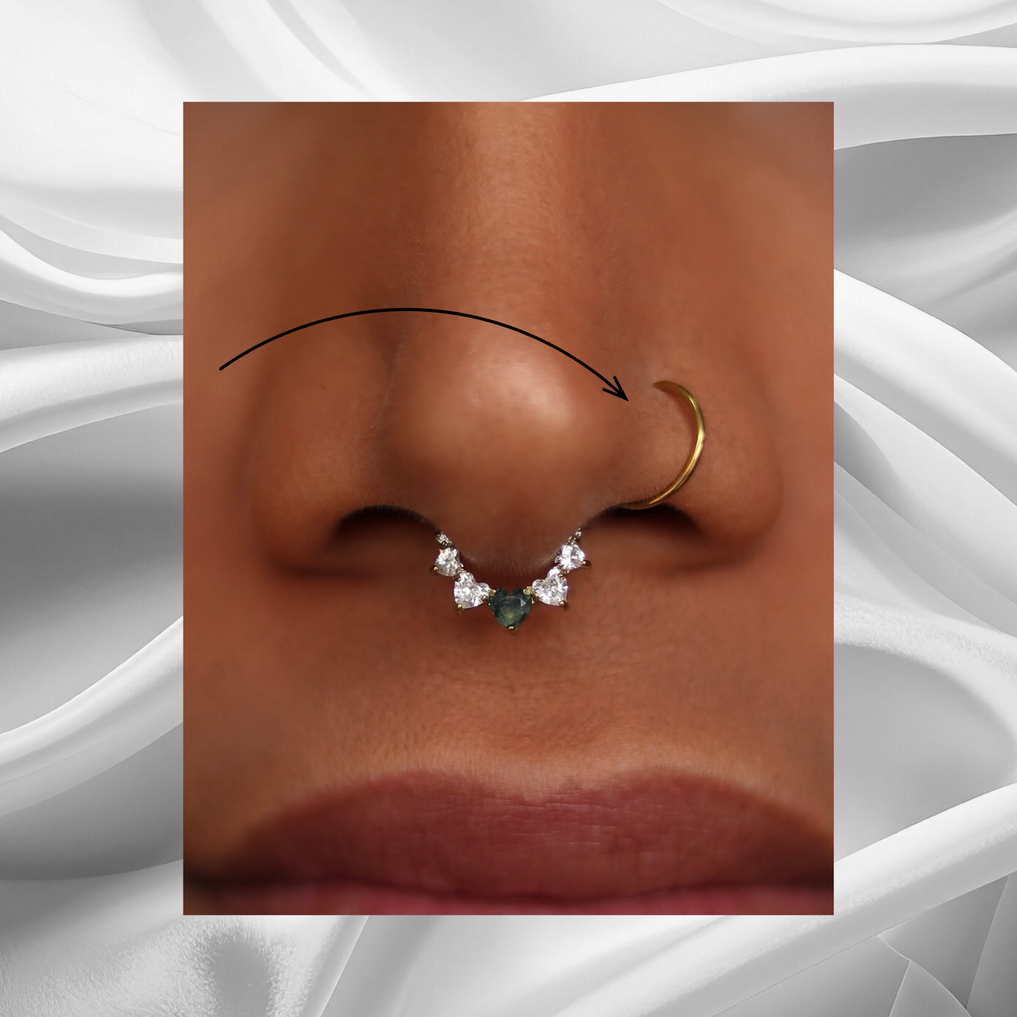 Argola de click Miame