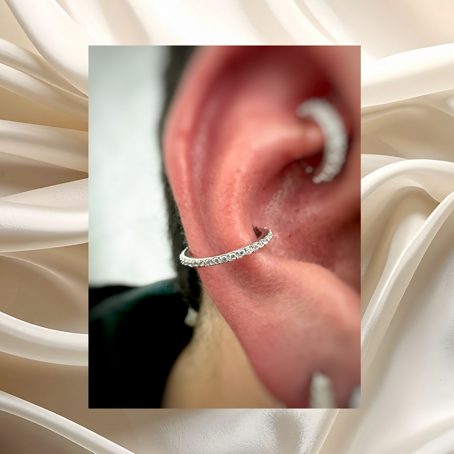 Argola Cravejada Paris