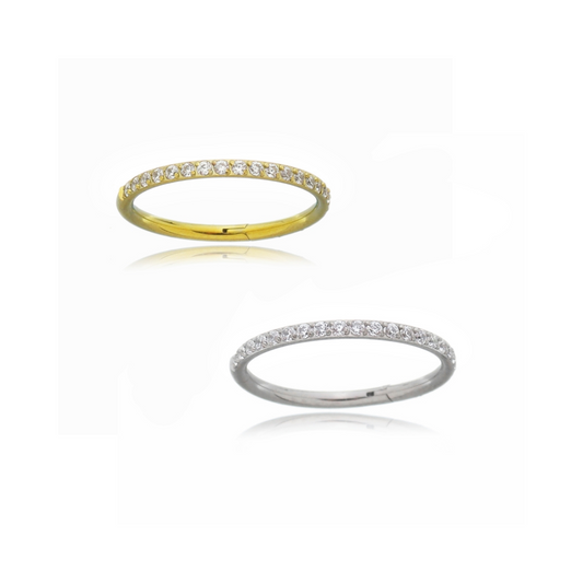 Argola Cravejada Tóqui