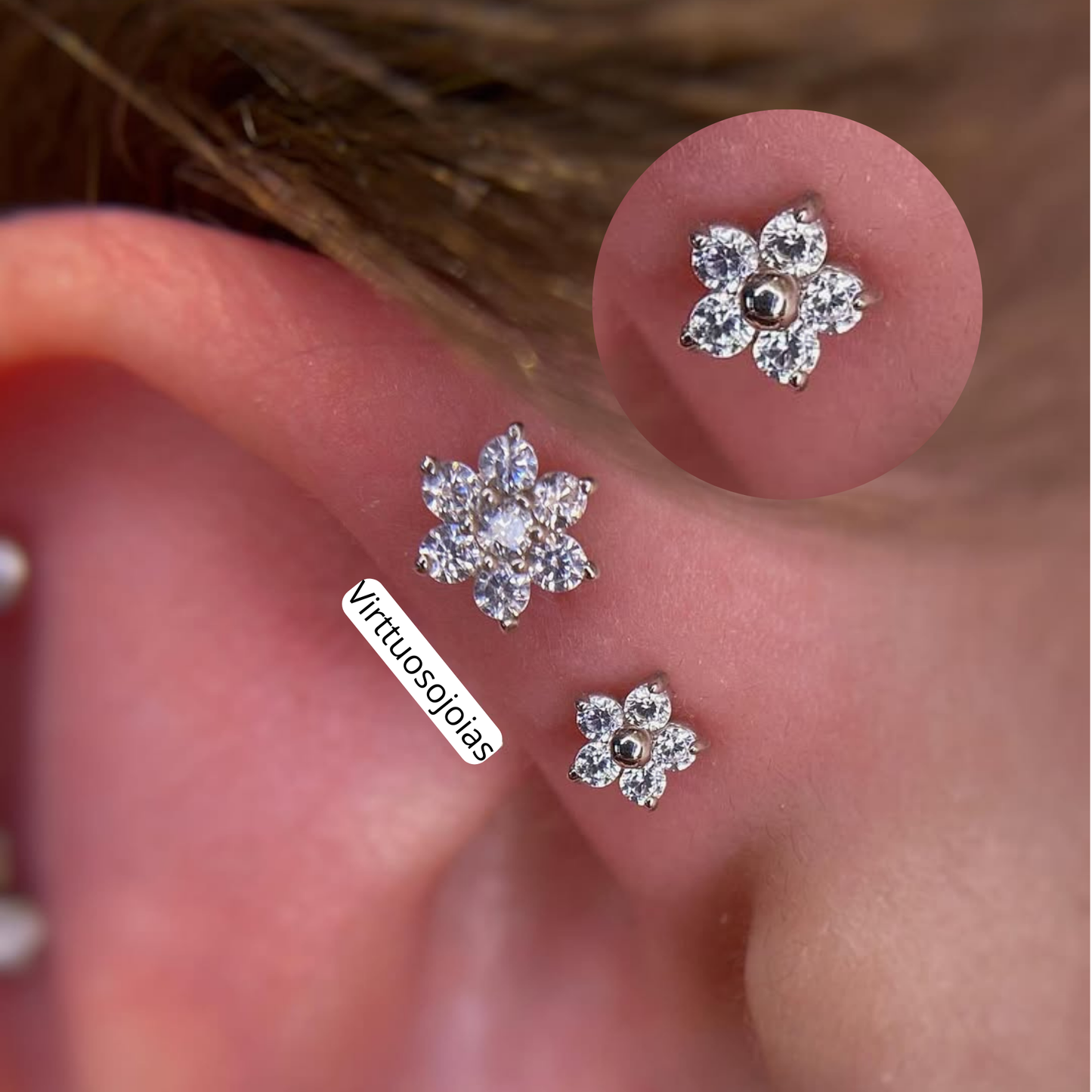 Flor zircônia Montreal