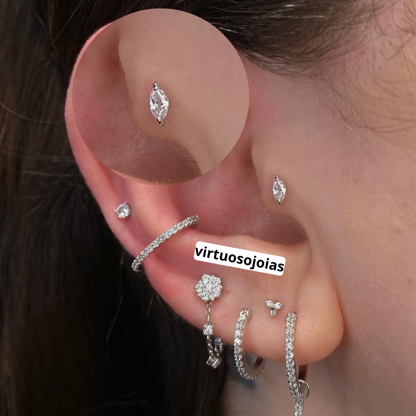 Lapidação Marquise