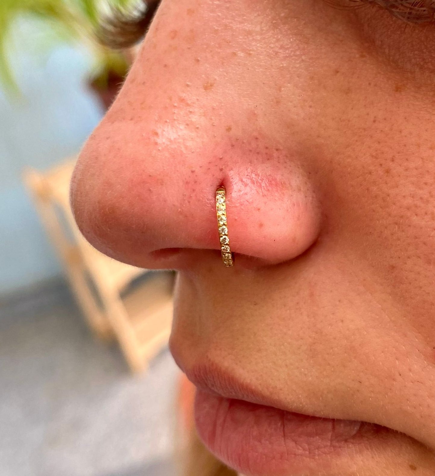 Argola Cravejada Tóqui