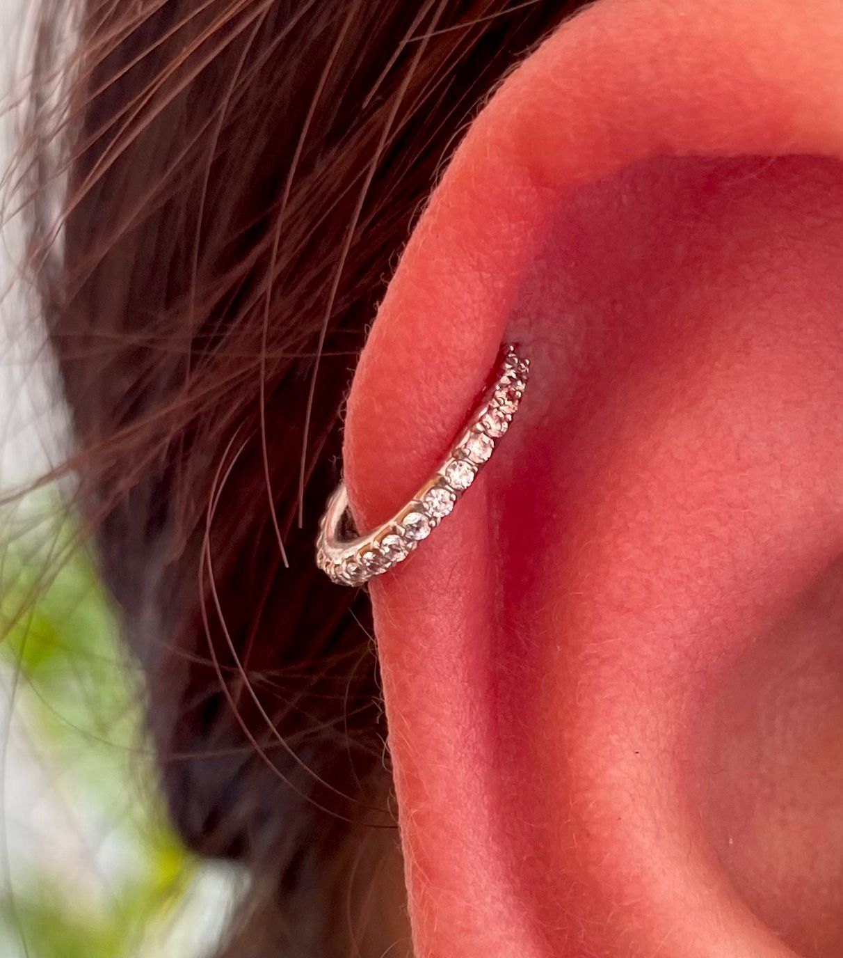 Argola Cravejada Tóqui