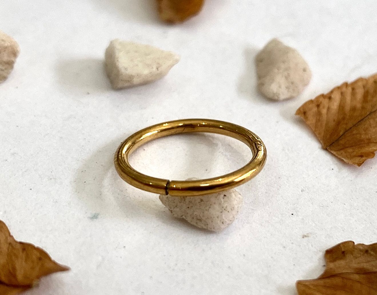 Argola lisa click chicago