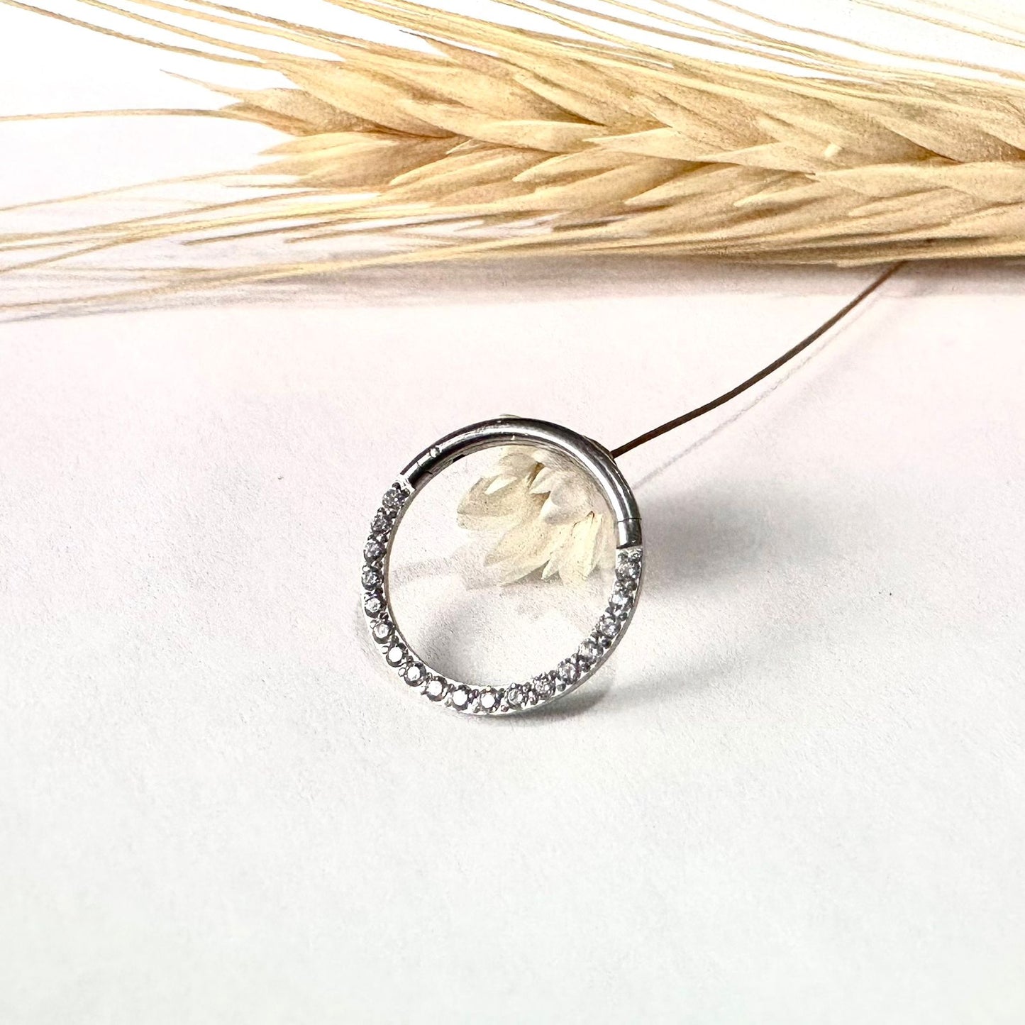 Argola  Cravejada Singapura