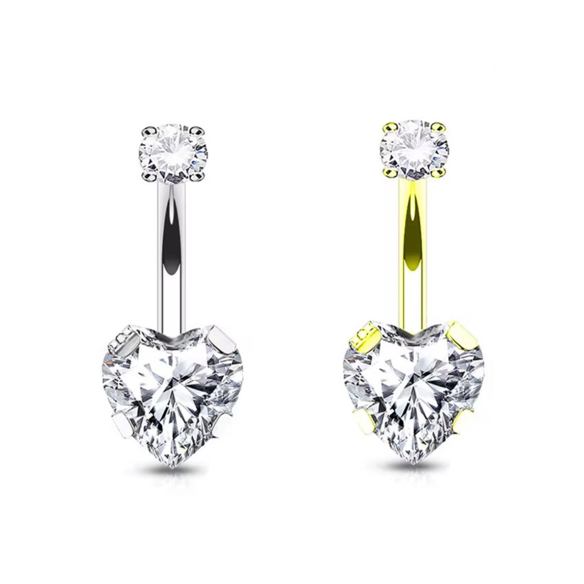 Coração zircônia Bankok