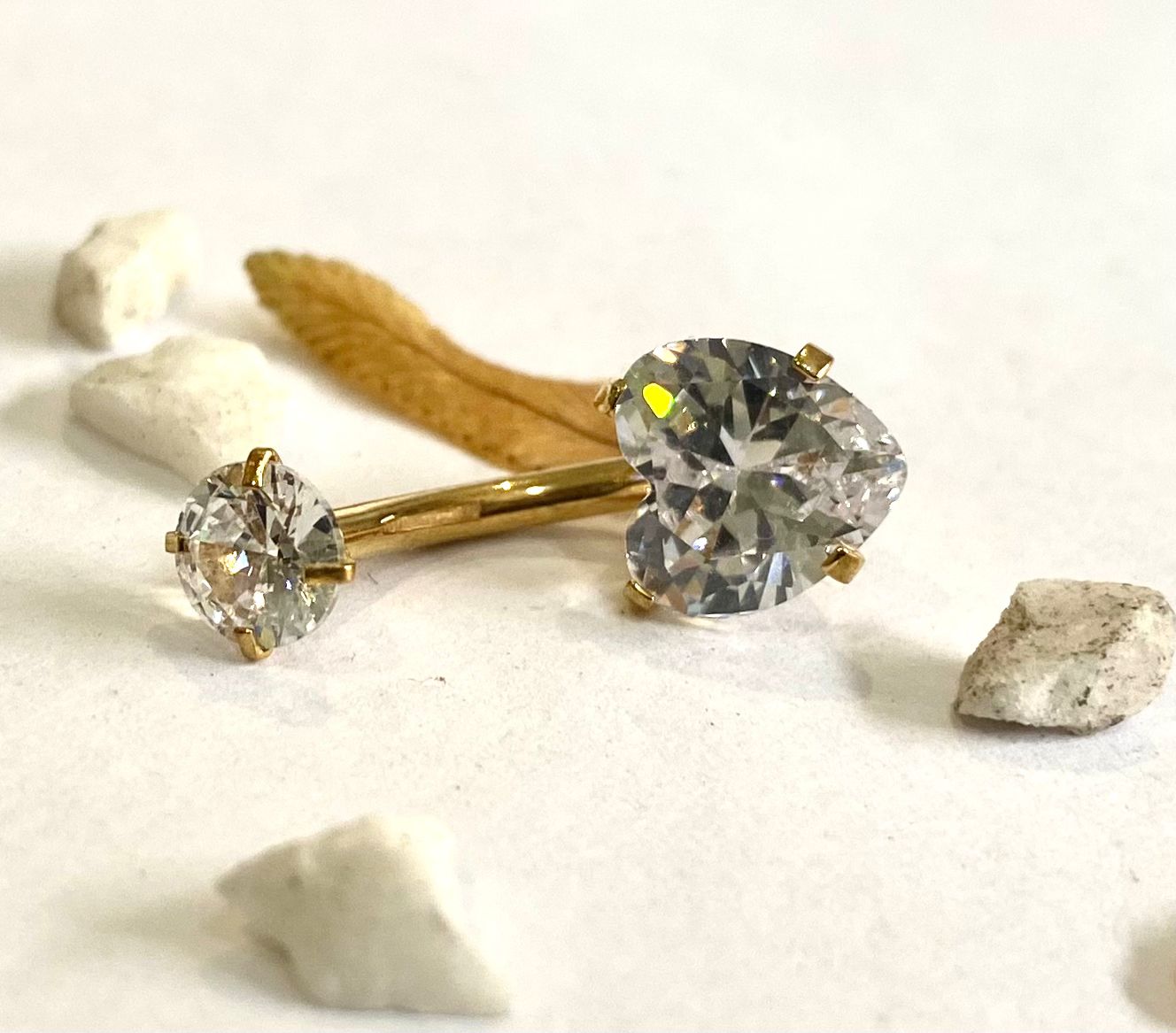 Coração zircônia Bankok